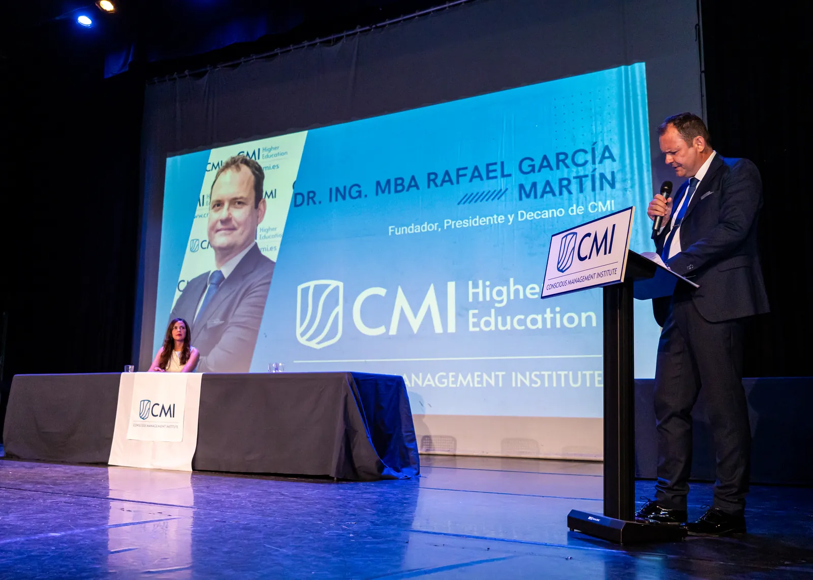 Dr. Ing. MBA Rafael García Martín, Fundador, Presidente y Decano de CMI Higher Education