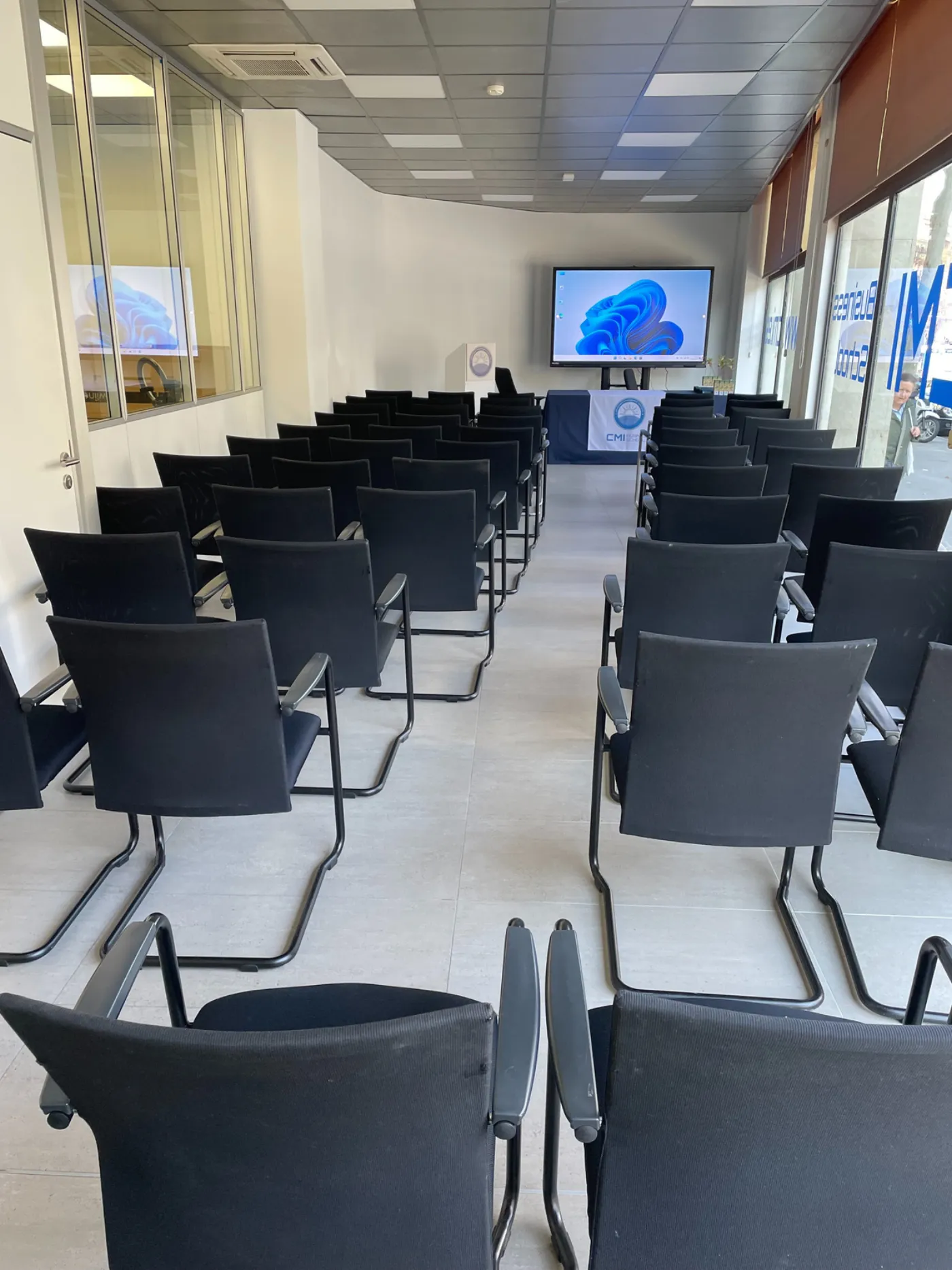 Sala 1 de CMI Higher Education en Madrid
