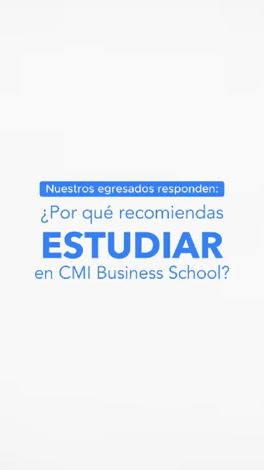 ¿Por qué recomiendas CMI?