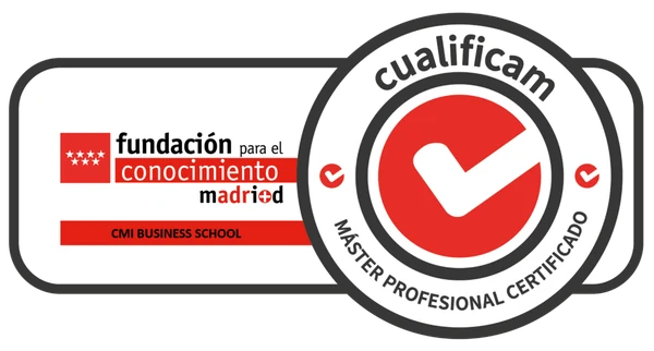 Sello Cualificam de la Fundación madri+d: Máster profesional certificado